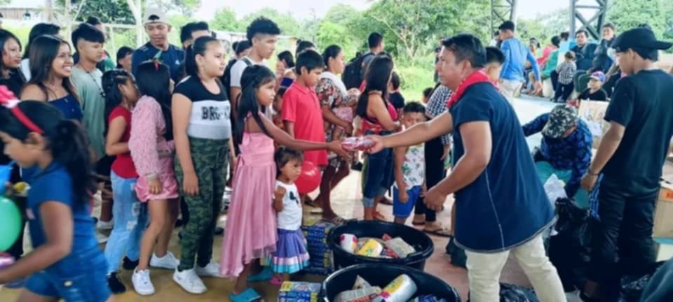Distribution event with children